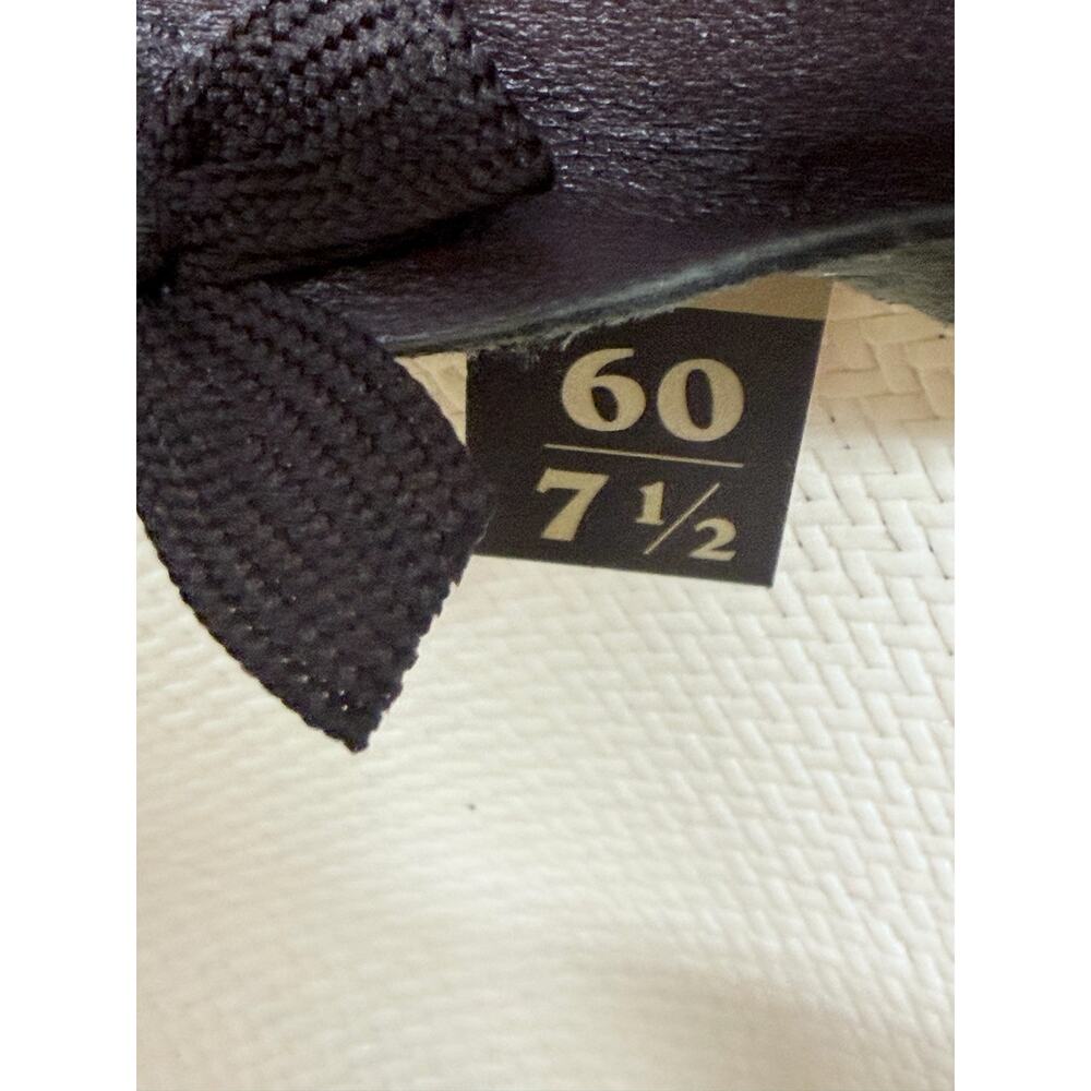 Resistol George Strait 10X Shantung Panama Straw Cowboy Hat 7 1/2 With Box - Picture 11 of 11